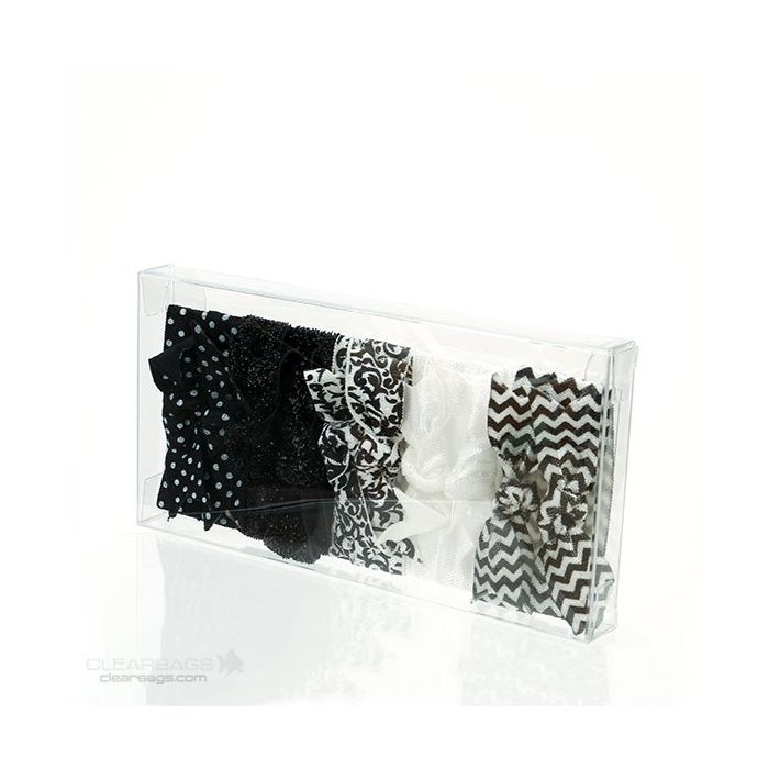 Scatole "regalo" in plastica per 8 cioccolatini 7x1,4x13,8cm (25 pezzi) [FPB272]