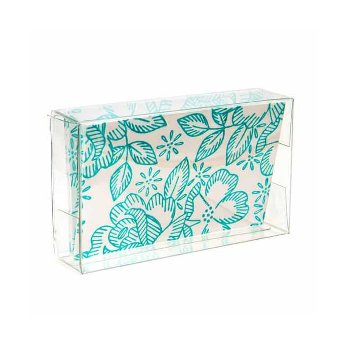 Scatole trasparenti 5.4x2.1x9.2cm (25 pezzi) [FPB36]