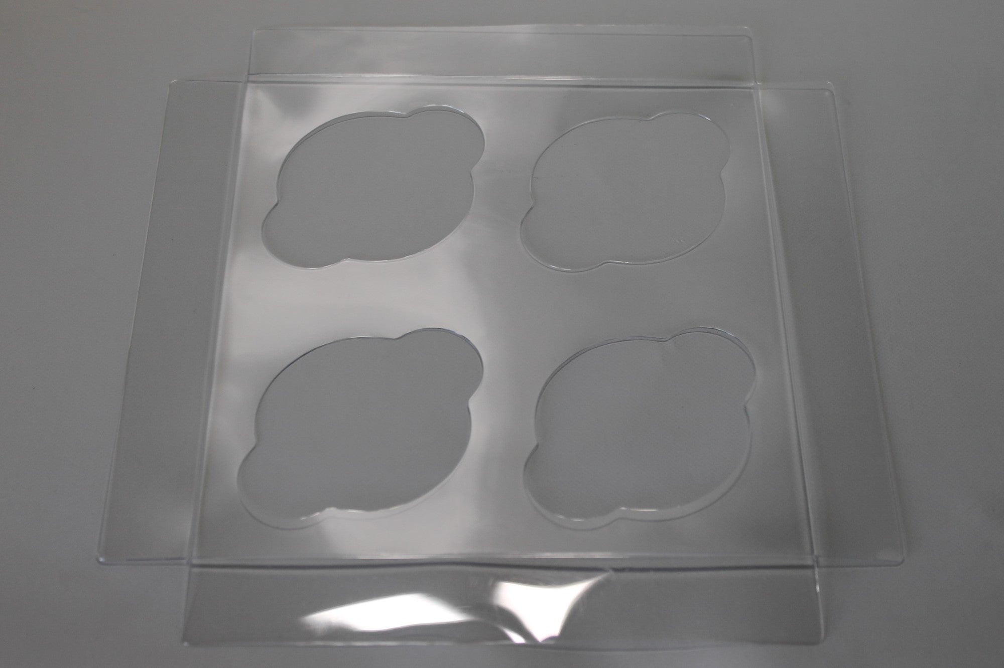 Base inserto rettangolare per cupcake (25 pezzi) [FPBI177]