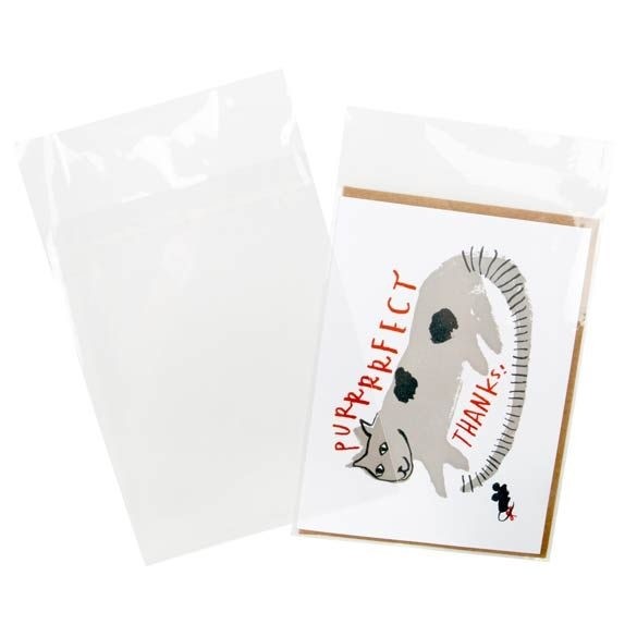 Sacchetto ecologico con soffietto 12.5x16.5cm con chiusura di protezione (100 pezzi) [GC65PC]