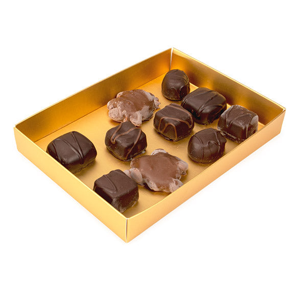 Scatole regalo Kraft oro 12.4x2.5x17.1cm (25 pezzi) [GD16]
