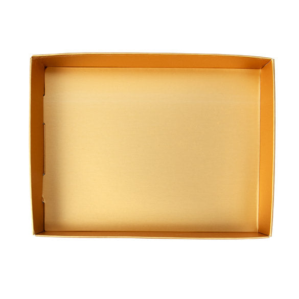 Scatole regalo Kraft oro 11.4x2.5x15.2cm (25 pezzi) [GD17]