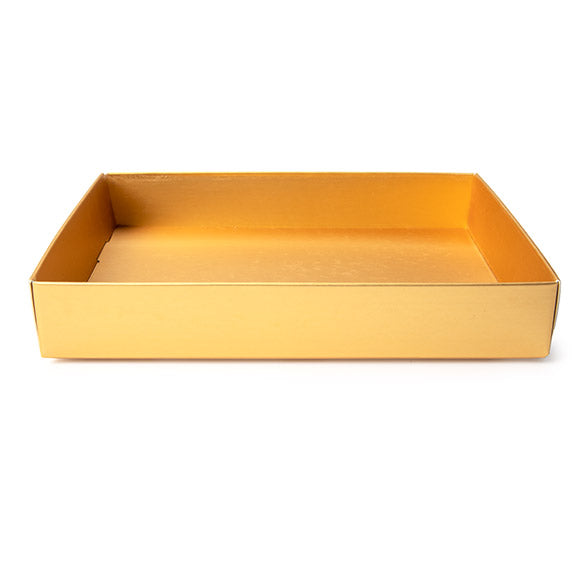 Scatole regalo Kraft oro 11.4x2.5x15.2cm (25 pezzi) [GD17]