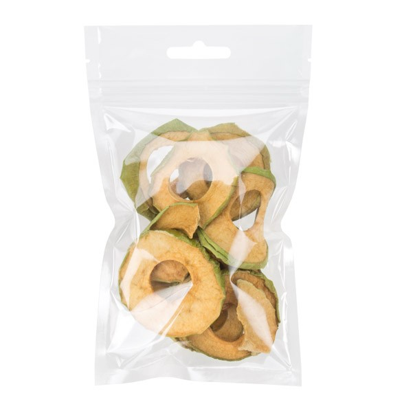 Sacchetto trasparente con chiusura a pressione con foro europeo 10.2x15.2cm laminato (100 pezzi) [HZB46]