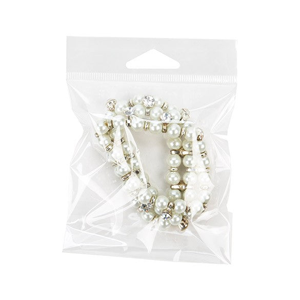 Sacchetti con foro di sospensione 9.4x10.6cm richiudibili e trasparenti (100 pezzi) [HB3X4]