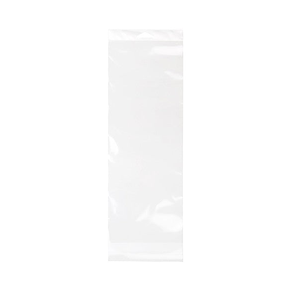 Sacchetti con foro di sospensione 12.5x34.2cm richiudibili e trasparenti (100 pezzi) [HB413]