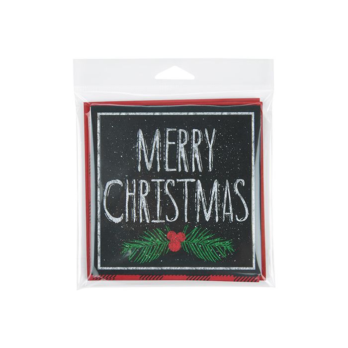 Sacchetti con foro di sospensione 15.1x14.9cm richiudibili e trasparenti (100 pezzi) [HB5X5XL]