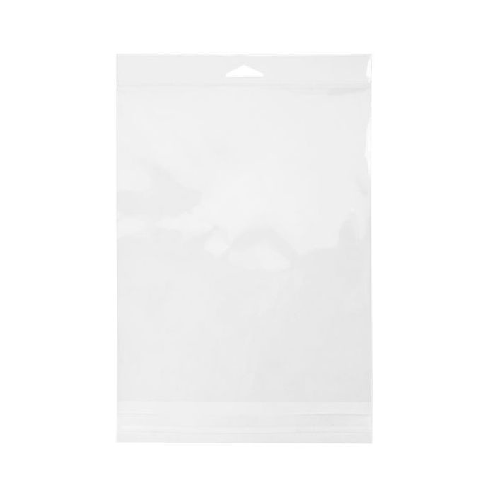 Headerbags 18.9x23.5cm Reclosable and Crystal Clear