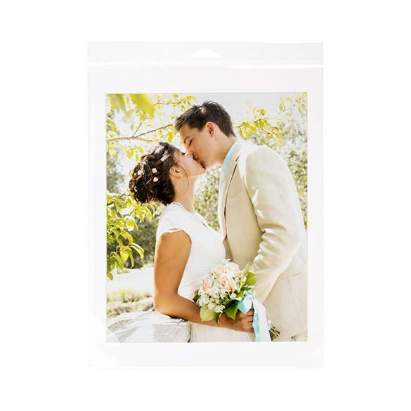 Sacchetti con foro di sospensione 24x31.1cm richiudibili e trasparenti (100 pezzi) [HB9]