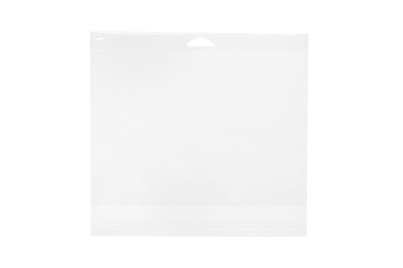 Sacchetti con foro di sospensione 23.5x16.5cm richiudibili e trasparenti (100 pezzi) [HB96H]