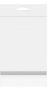 Sacchetti con foro di sospensione 12.4x15.2cm con chiusura di protezione (100 pezzi) [HB5B1PC]