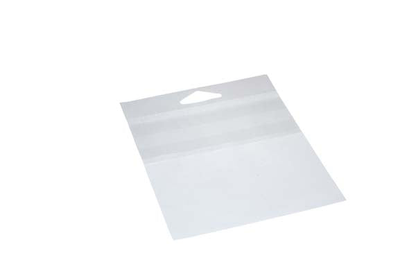 Sacchetti con foro di sospensione 31,6x33cm alta trasparenza (100 pezzi) [HBT1213]