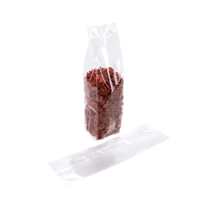 Plastic Bags 6.4x5.1x24.8cm with side gusset Heavy Duty