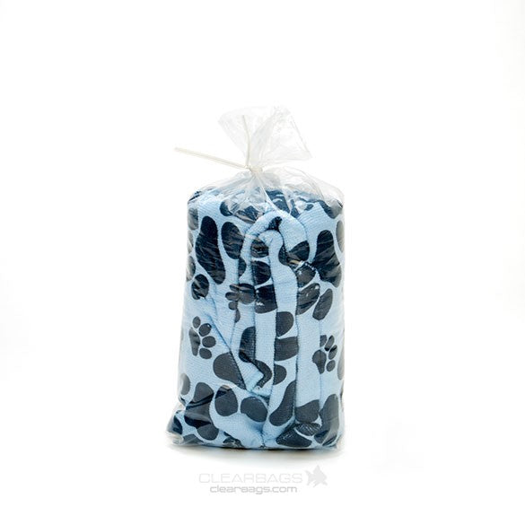 Sacchetto di plastica 20.3x38.1cm in polietilene Heavy Duty (500 pezzi) [TFB2815]