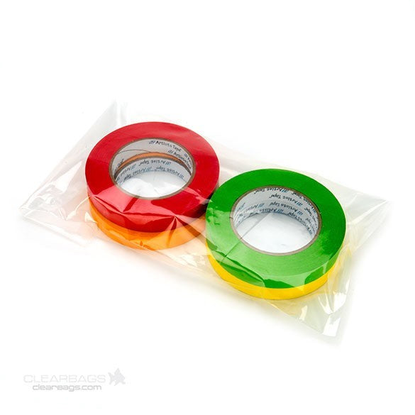 Sacchetto di plastica 17,8x40,6cm in polietilene Heavy Duty (250 pezzi) [TFB3716]