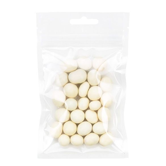 Sacchetto trasparente con chiusura a pressione con foro europeo 9.2x12.7cm laminato (100 pezzi) [HZB4]