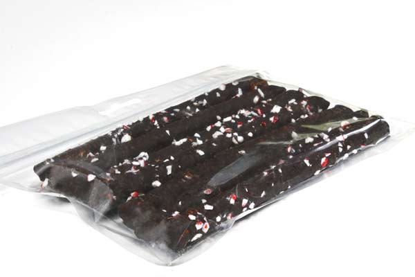 Sacchetto trasparente con chiusura a pressione con foro europeo 22.9x10.2cm laminato (100 pezzi) [HZB94]