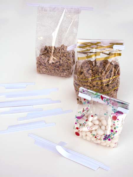 Tin Ties Sticky for 12.5cm wide Bags (500 pieces)