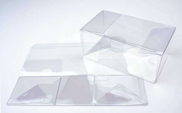 Plastic Gift Boxes 17.8x10.2x7.6cm Autolock Bottom