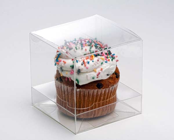 Cupcake Boxes for Jumbo Singles 10.2 x 10.2 x 10.2cm