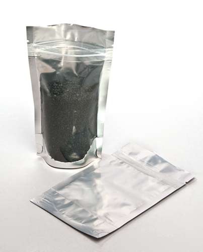 Stand Up Pouches Transparent/Silver 9.5x5.5x15.5cm | 57 grams