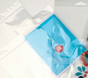 Headerbags 6.4x8.9cm with Protective Closure