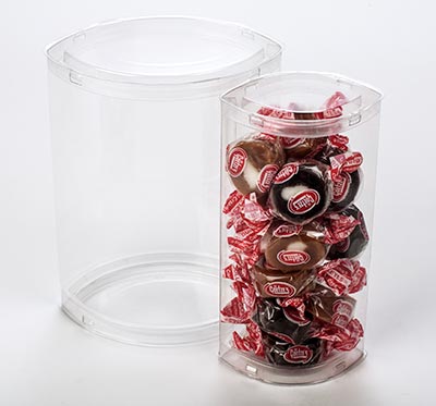 CTES36 Crystal clear tube kit, eye shaped 11.7x7.8x15.4 cm