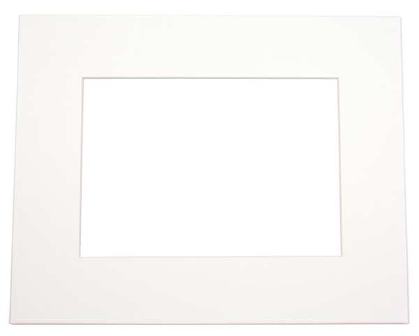 Passe-partout color avorio 32.1x47.3cm Finestra - Dimensioni esterne 45.7x61cm (10 pezzi) [MS20101]