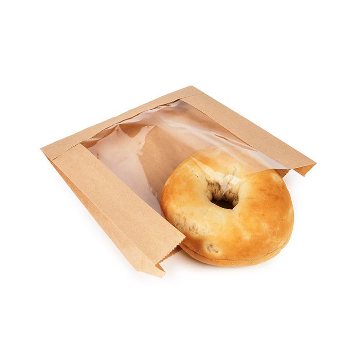 Sacchetti kraft 15,9x2,9x16,5 cm con soffietto (100 pz) [KBB8]