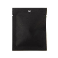 Kraft Bags Black Eco-fiendly 7,6x10,2 cm Sealable