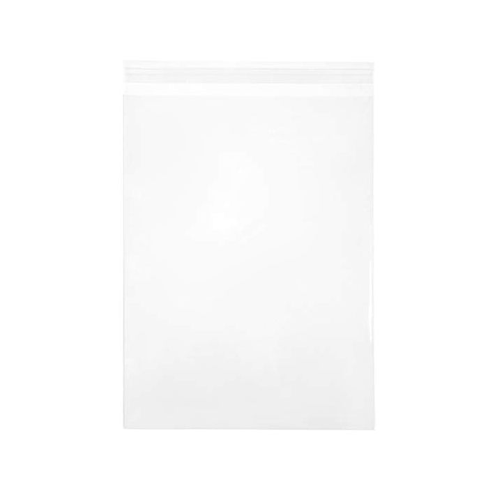 Sacchetto di plastica 23.4x32.5cm trasparente e richiudibile (100 pz) [KO-30174]