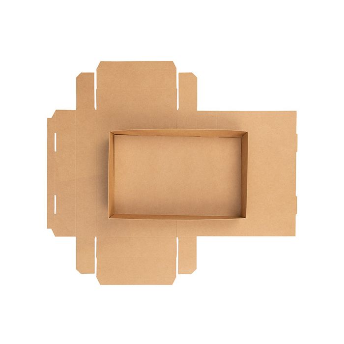 Scatole fondo in carta kraft 15,2x3,8x24,1 cm (25 pezzi) [KR13]