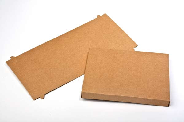 Piccole scatole in carta kraft 12.4x1.6x17.1cm (25 pezzi) [KR2]