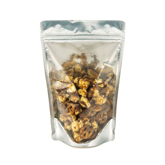 Buste doypack trasparenti/Kraft 15x9x23cm | 312 grammi (100 pezzi) [ZBGK7]