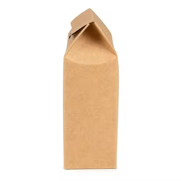 Scatole Kraft con finestra a cuore 10,5x4,4x13,3 cm (25 pezzi) [FS349]