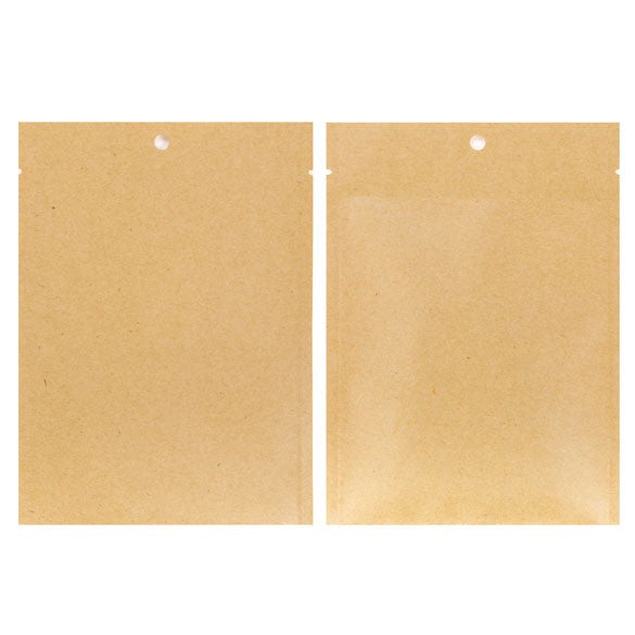 Sacchetti kraft termosaldabili 11.2x15.7cm (100 pezzi) [KHS46M]