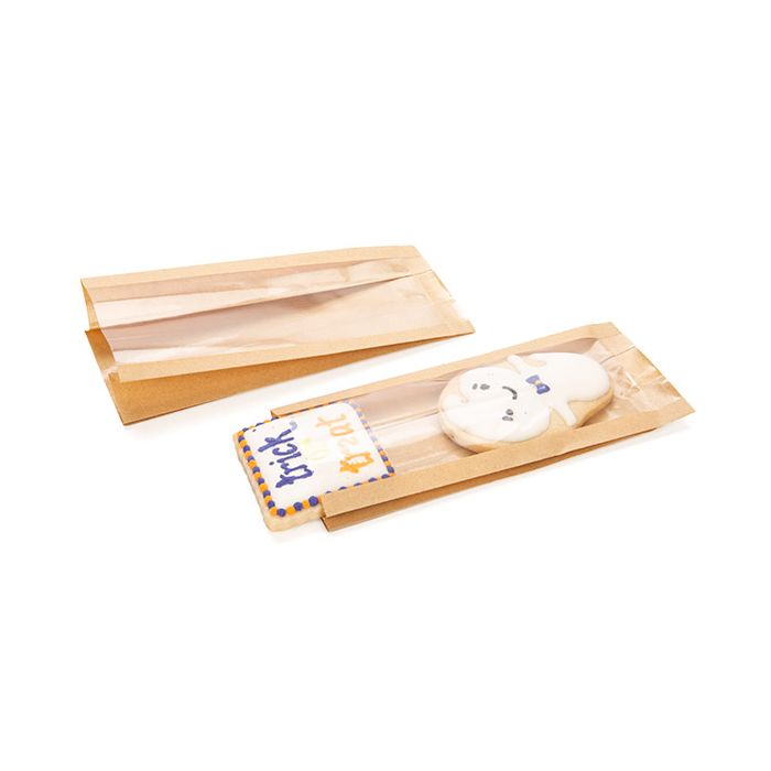 Sacchetto kraft 7.6x5.1x16.5cm con soffietto (100 pezzi) [KSG2]