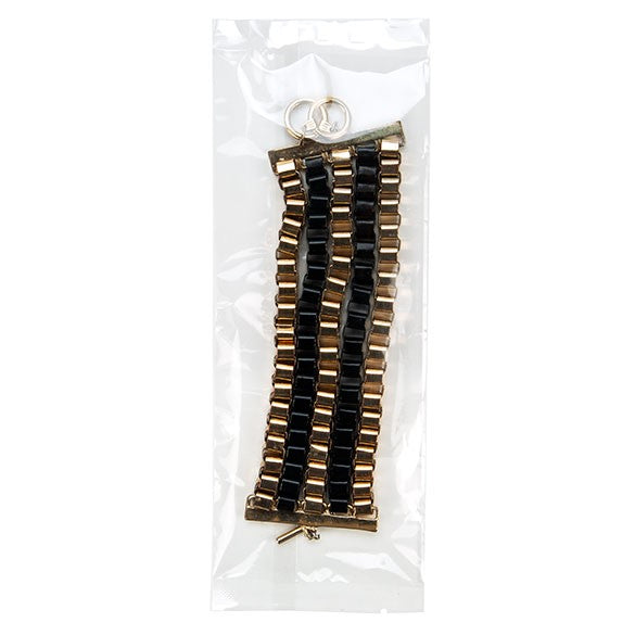 Sacchetto di plastica trasparente "Heat Seal" 7.7x20.3cm laminato (100 pezzi) [SLB38]