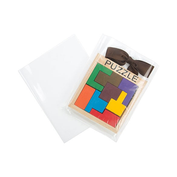 Sacchetto di plastica trasparente 12.1x15.6cm laminato termosaldabile (100 pezzi) [LB4X6WNF]