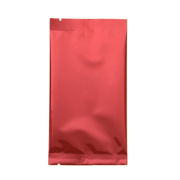 Sacchetto di plastica rosso 7,5x14cm metallizzato termosaldabile (100 pezzi) [SVP35HR]