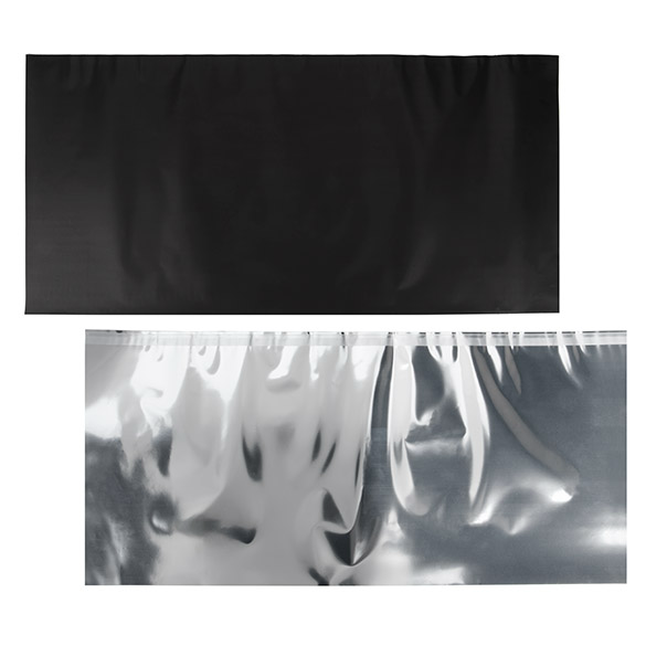 Fogli di pellicola Metallico opaco nero 30,5x63,5 cm (25 pezzi) [MT4MB]