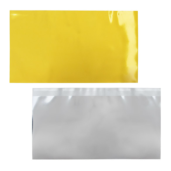 Fogli di pellicola Metallico oro 12,7x22,9 cm (25 pezzi) [MT1G]