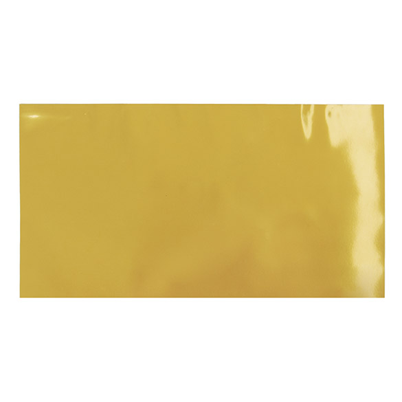 Fogli di pellicola Metallico oro 22,9x43,2 cm (25 pezzi) [MT3G]