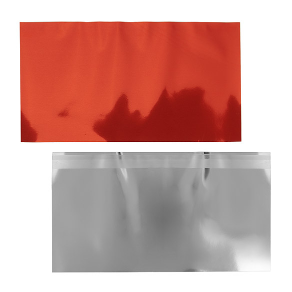 Fogli di pellicola Metallico Rosso 12,7x22,9 cm (25 pezzi) [MT1R]