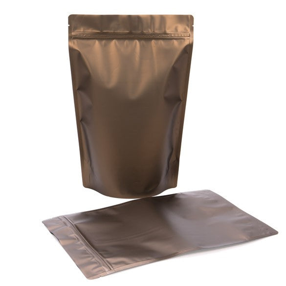 Buste doypack color bronzo 23x12x34.5cm | 907 grammi (100 pezzi) [ZBGM6BZ]