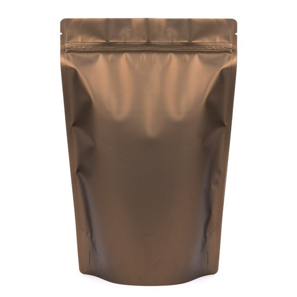 Buste doypack color bronzo 23x12x34.5cm | 907 grammi (100 pezzi) [ZBGM6BZ]