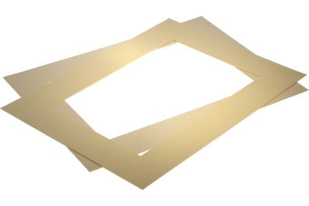Passe-partout doppio spessore bianco/nero 30.5x40.6cm con 19.4x29.5cm finestra (10 pezzi) [MD20114]