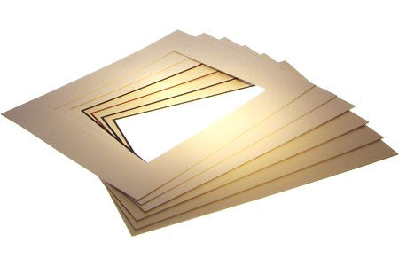 Passe-partout nero 27x34.6cm Finestra - Dimensioni esterne 40.6x50.8cm (10 pezzi) [MS20047]