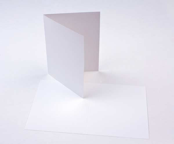 Carte passe-partout bianche 15,9x11,7cm Mohawk Options 100% Recycled (50 pezzi) [PF10]