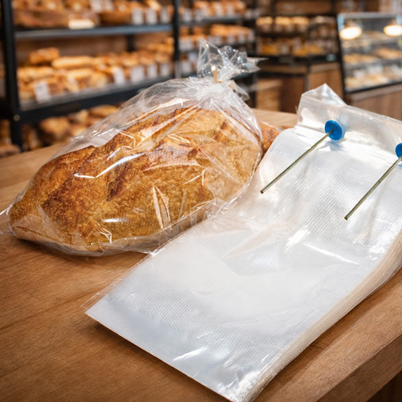 Sacchetto per il pane con microperforazione 15.2x71.1cm (250 pezzi) [MPF628]